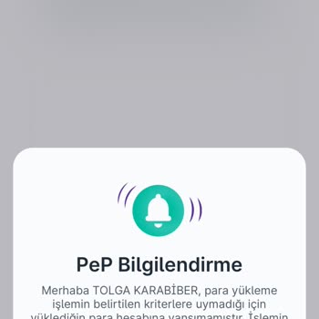 Pep Uygulamasında Para Transferi Sorunu Ve İletişim Eksikliği