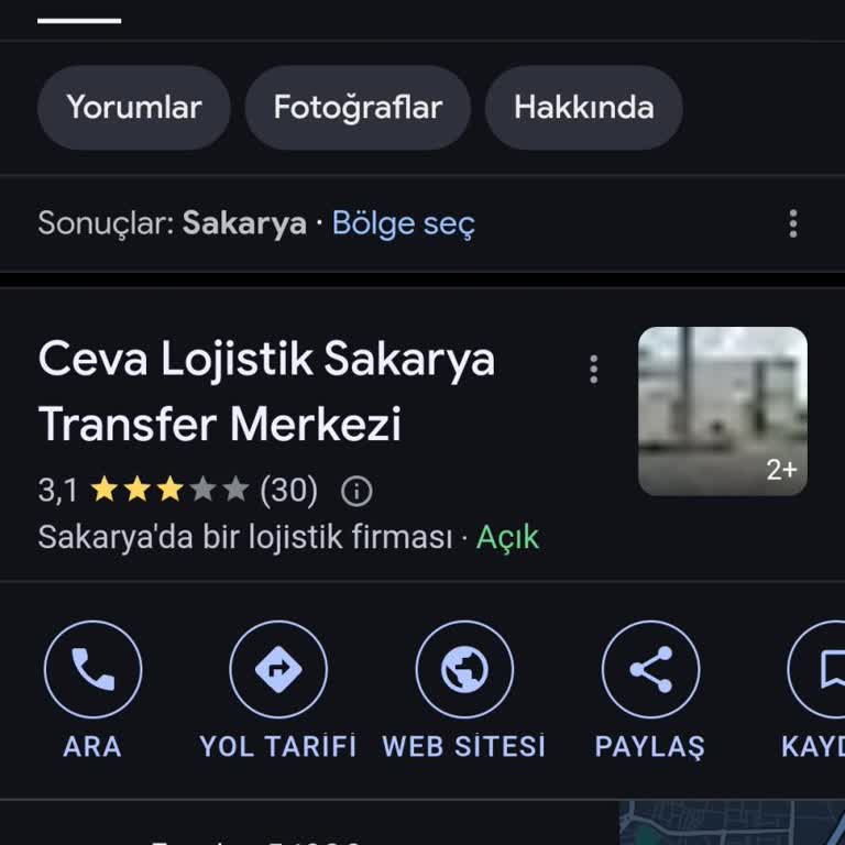 Ceva Sakarya'ya Ulaşmak İmkansız!