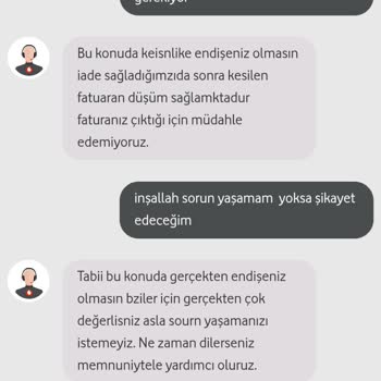 Vodafone Fatura Sorunu Ve Dijital Abonelik Şikayeti