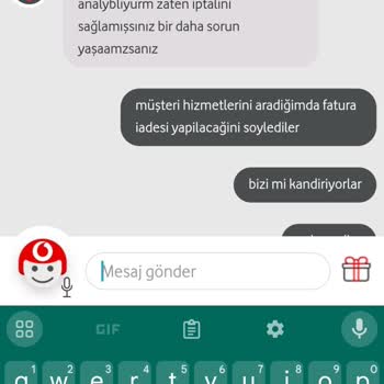 Vodafone Fatura Sorunu Ve Dijital Abonelik Şikayeti