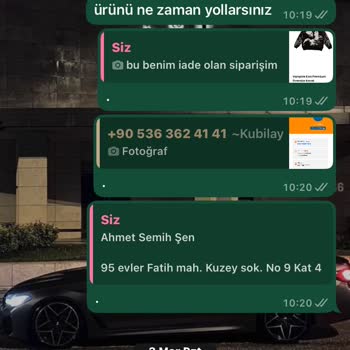 Sipariş Ve İade Sürecindeki Uzun Gecikme Sorunu