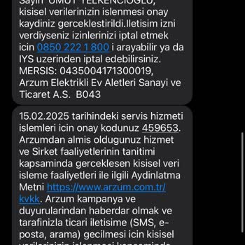 Arzum Çaycı Ve Sorunlu Teknik Servis Deneyimi