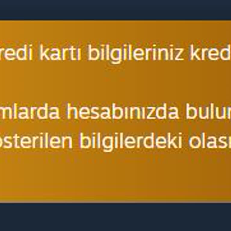 İninal Kartım Steam'de Neden Çalışmıyor?