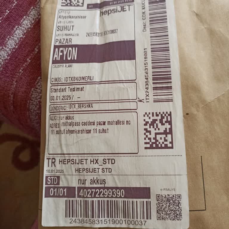 Yanlış Teslimat: Başkasına Ait Kargo Balkonumda