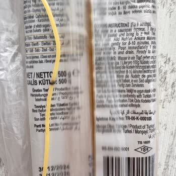 Makarna Ürününde Böcek Şüphesi