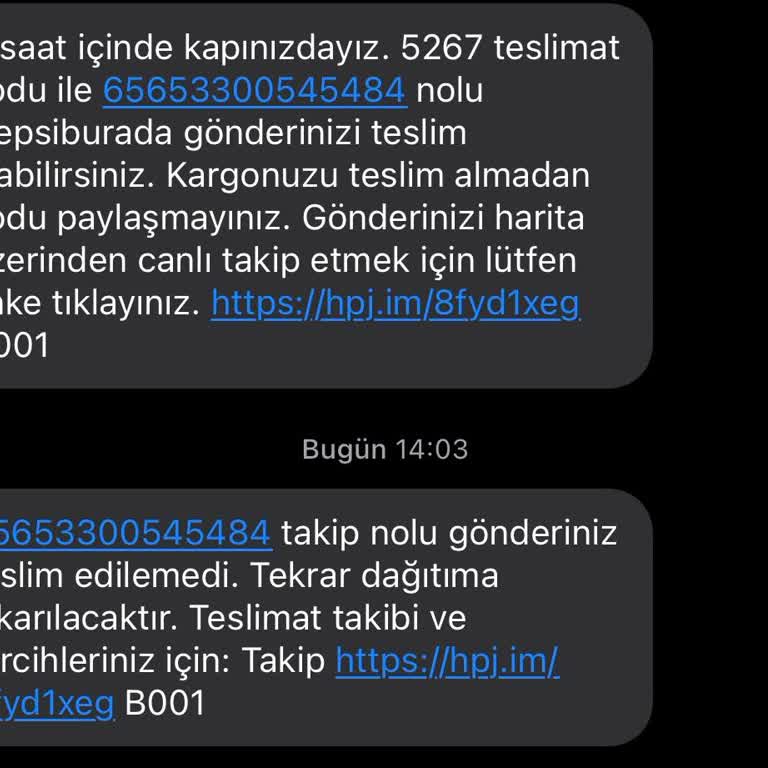 Teslim Edilmeyen Kargo: Beklentilerin Altında Kalan Hizmet