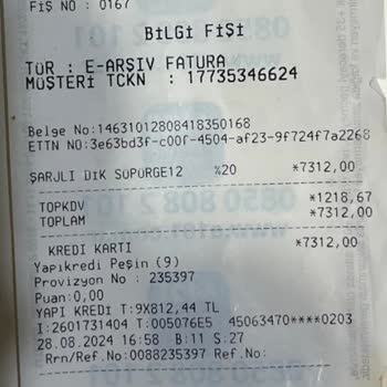 A101 Mağazasından Alınan Şarjlı Süpürgenin İade Sürecinde Yaşanan Sorunlar