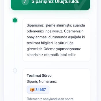 Kask Siparişinde Teslimat Sorunu