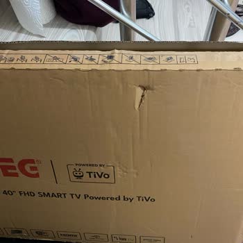 Kargo Tesliminde Hasarlı TV Ve Çözüm Bulamama