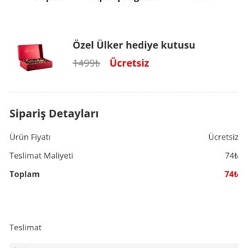 Şüpheli Ülker Hediye Kutusu Kampanyası