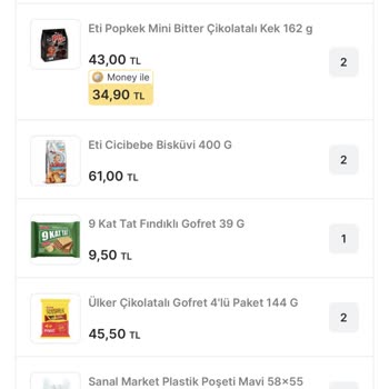 Migros Sanal Market Siparişimde Ürün Eksikliği Ve Mağduriyet