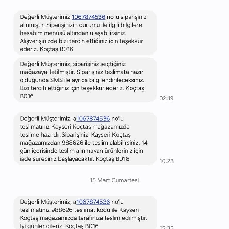 Koçtaş'ta Stokta Olmayan Ürün Ve İletişim Eksikliği Mağduriyeti