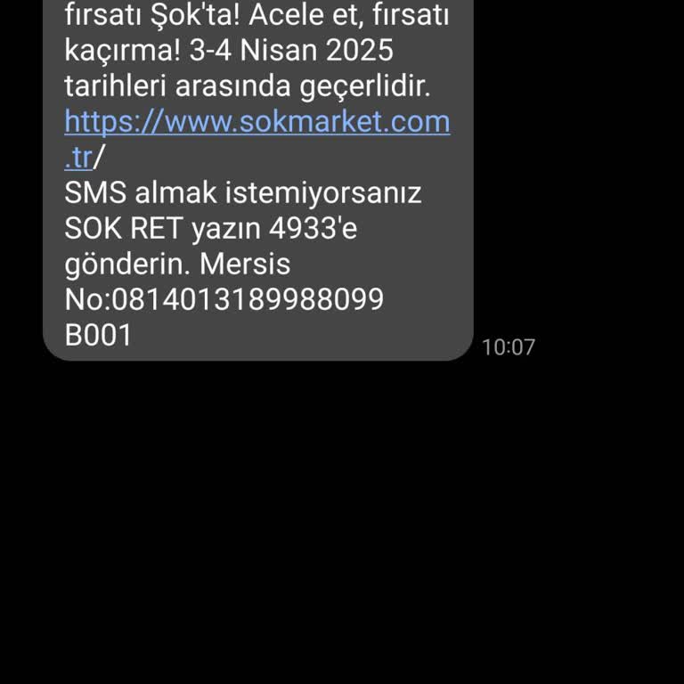 Sürekli Gelen Reklam Mesajlarıyla Mücadele