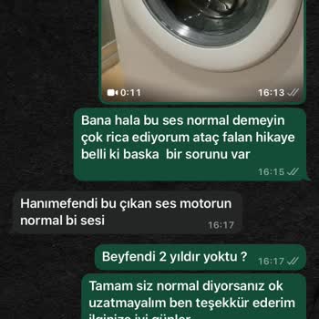 Garanti Kapsamında Çamaşır Makinesi Sorunu Ve Servis İlgisizliği