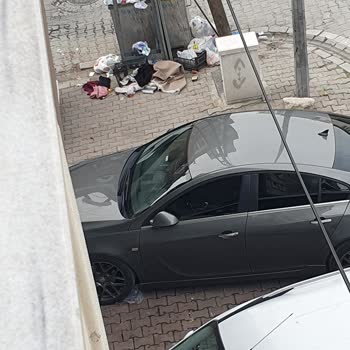 Çöp Konteynerinin Yanlış Yere Konulması