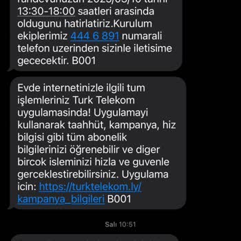 Türk Telekom'un Kurulum Sürecindeki İlgisizlik Ve Gecikmeler