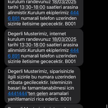 Türk Telekom'un Kurulum Sürecindeki İlgisizlik Ve Gecikmeler