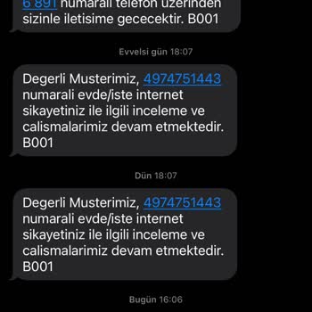 Türk Telekom'un Kurulum Sürecindeki İlgisizlik Ve Gecikmeler