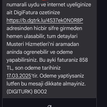 Haksız Faturalandırma Ve Müşteri Hizmetleri Sorunu