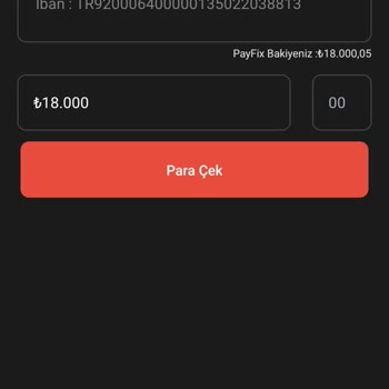 PayFix'te Para Çekme Sorunu Ve Müşteri Hizmetleri Yetersizliği