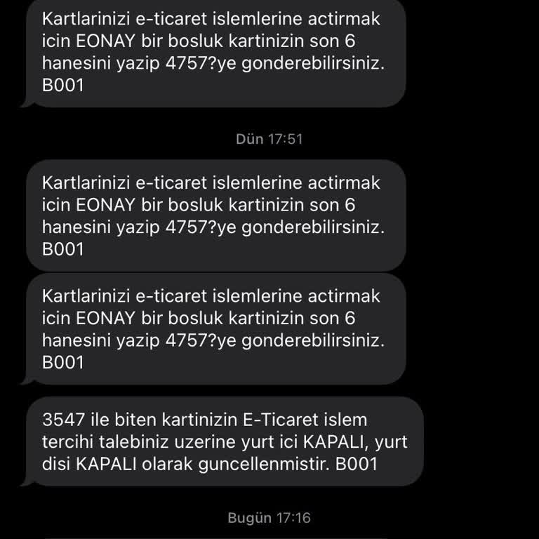 Ziraat Bankası'ndan Gece Gündüz Bitmeyen Mesajlar