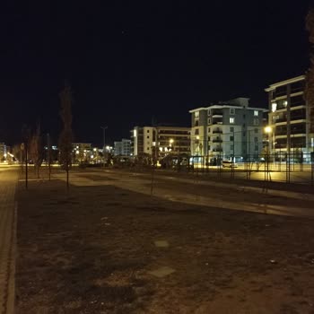 Çünür Yeni Şehir Parkı'nda Işıklandırma Sorunu