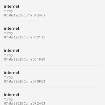 Vodafone'da Gece Yarısı İnternet Tükenişi
