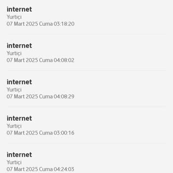 Vodafone'da Gece Yarısı İnternet Tükenişi