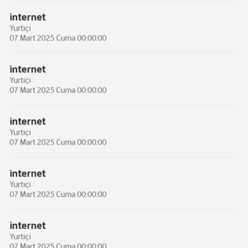 Vodafone'da Gece Yarısı İnternet Tükenişi