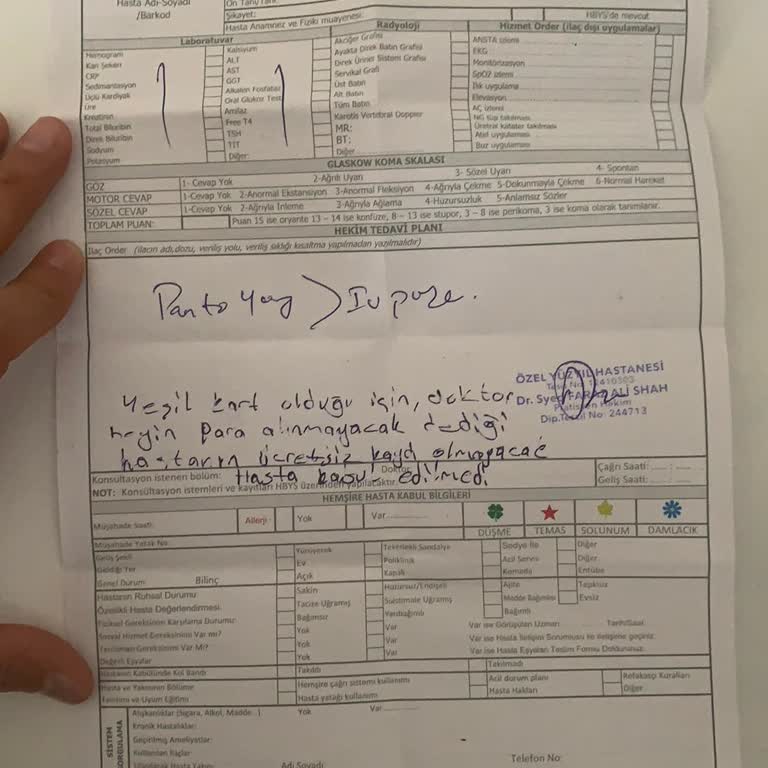 Acil Serviste Yeşil Kart Krizi: Ücretsiz Hizmet Engeli