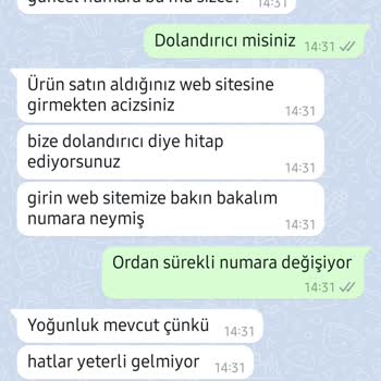 Sürekli Numara Değişiyor: Ürün Teslimatı Ve İade Sorunu