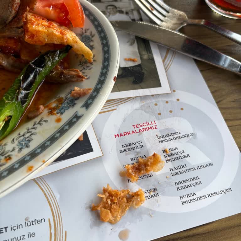 Soğuk Ve Kalitesiz İskender Deneyimi