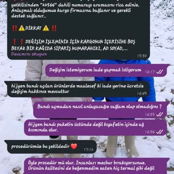 Kalitesiz Ürün Ve İade Sorunu: Ayrem Korse Deneyimi