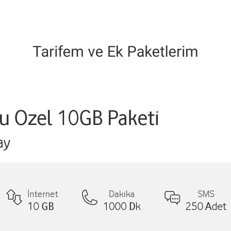 Vodafone'dan Şok Edici Zam Teklifi
