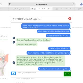 Taze Çiçek.com: Hayal Kırıklığı Ve Çözüm Arayışı