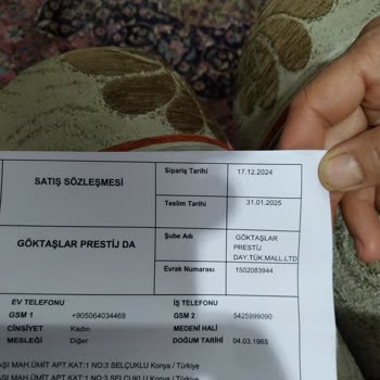 Doğtaş'tan Zamanında Teslim Edilmeyen Ürün Sorunu