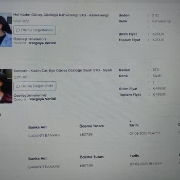 Sipariş Kaosu: Gözlükler Nerede?