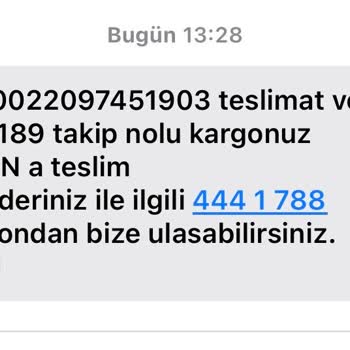Teslim Edilmeden Teslim Edildi Gözüken Ürün Sorunu