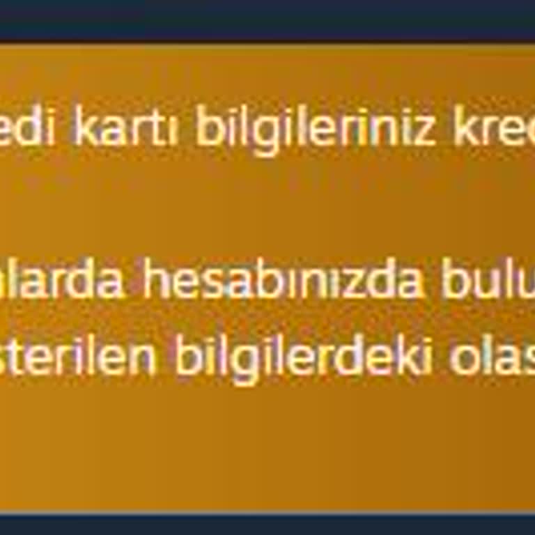 İninal Kart İle Alışveriş Engeli: Bloke Sorunu