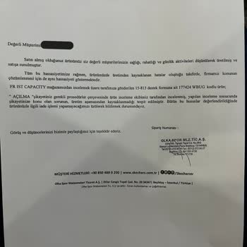 Skechers Ayakkabılarında Kalitesiz Ürün Ve Yetersiz Müşteri Hizmeti