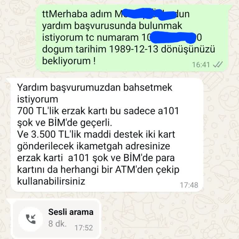 Yanıltıcı Yardım Vaadiyle Karşılaşılan Güven Kayıpları