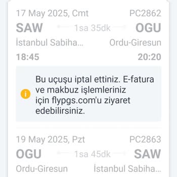 Pegasus'tan Bilgilendirme Eksikliği Ve Mağduriyet