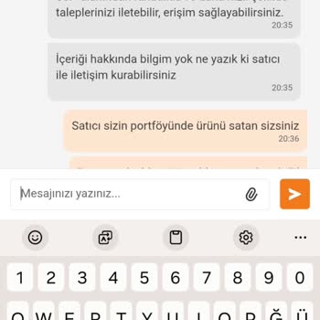 Yanlış Ürün Ve İade Sorunu Yaşıyorum