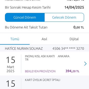 Kredi Kartı Aidatında Haksız Uygulama