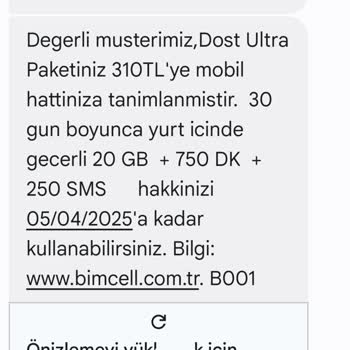 Bimcell Paketleri Ve Şebeke Sorunları