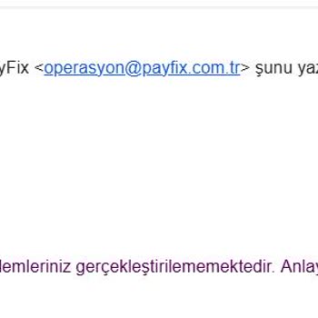 Payfix Hesabında Para Çekme Sorunu Ve Acil Çözüm Talebi