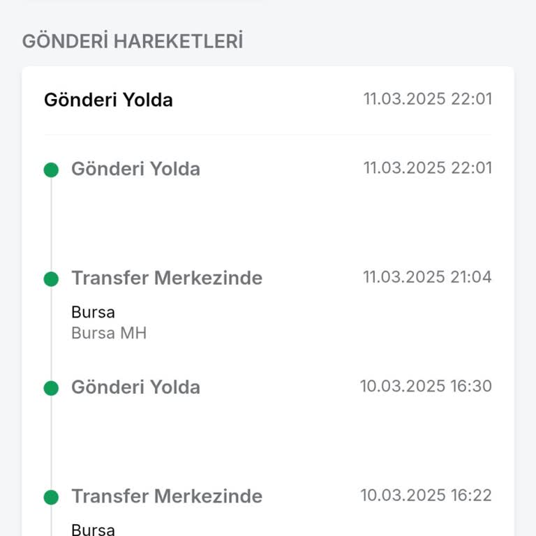 Trendyol'dan Alınan Ürünler Kargoda Takıldı
