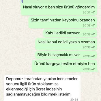 İade Sürecinde Mağduriyet: Param Ve Ürünüm Kayboldu!