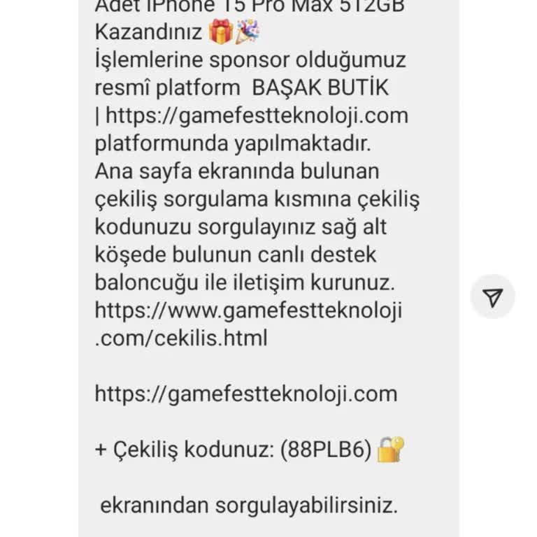 İphone Kazandınız Mesajıyla Başlayan Tehdit Ve Ücret Talepleri