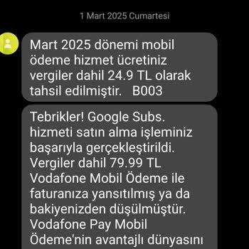 Vodafone'dan Çifte Abonelik Ücreti Ve Lakayıt Müşteri Hizmetleri